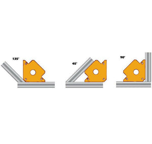 Set supporti magnetici per saldatura Posizionatori 4 pz - Ingco AMWH4001