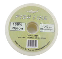 12pz lenza nylon 0,4 mm rocchetto 100 m 12884