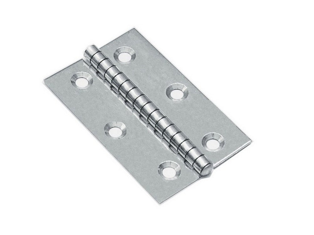 25pz cerniera perno fisso inox piana mm.40x30 vit45444