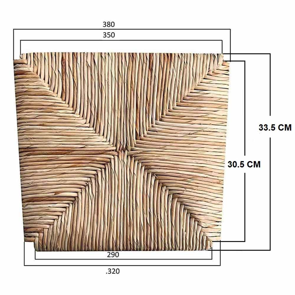 Ricambio per sedia in paglia di riso modello Arte povera