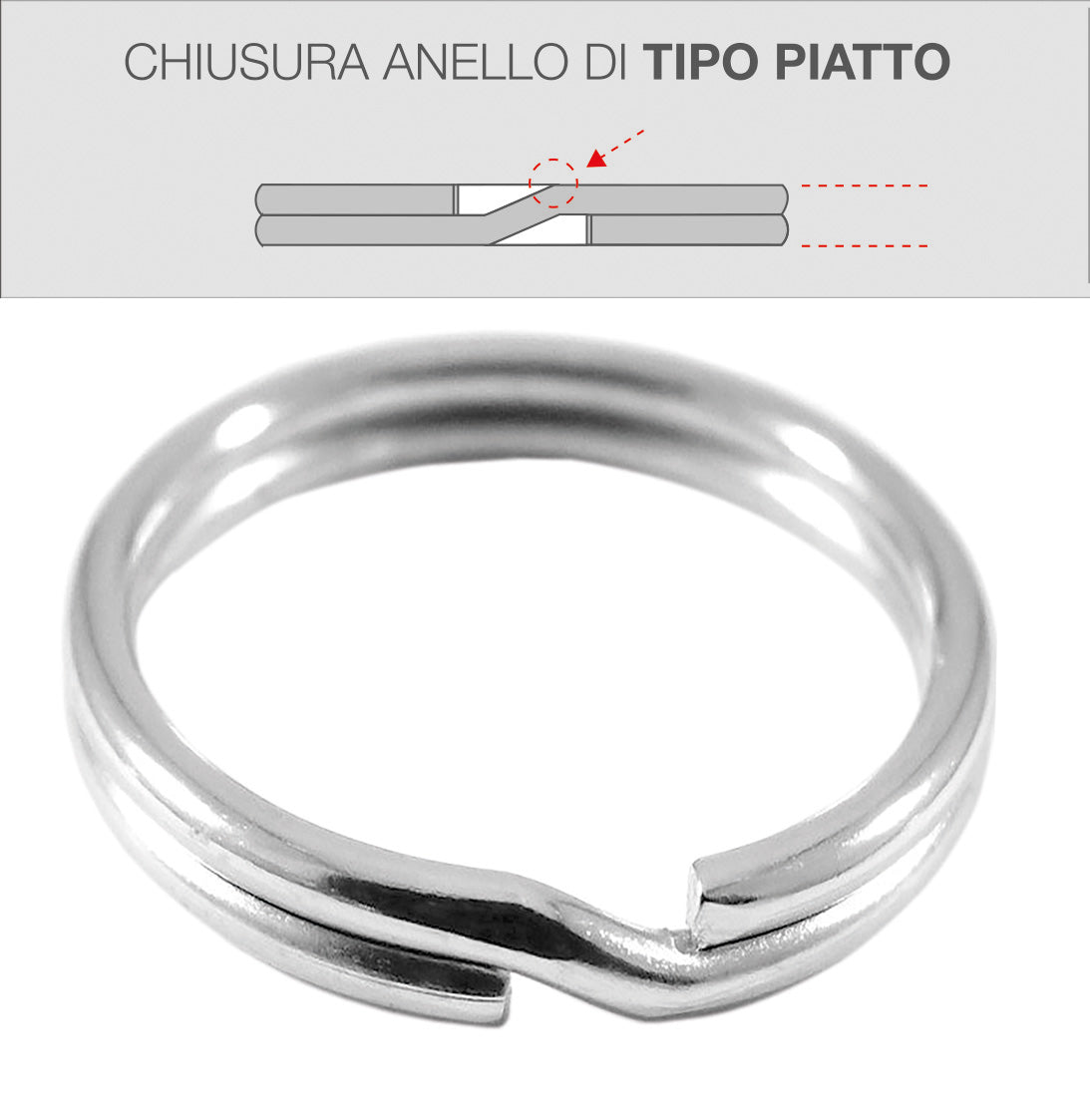 SILCA ANELLI PER CHIAVI MM.20 DIESSE PZ 300,0