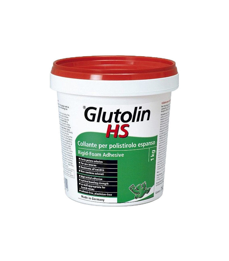 Glutolin Hs-Collante Per Polistirolo Espanso Ideale Per Pannelli Solanti, Cornici E Profili Decorativi Interni 1Kg-Tillmanns