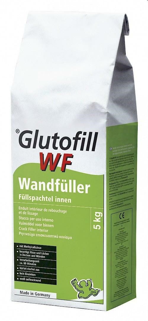 Glutofill Wf-Stucco Rasante A Base Di Gesso Per Interni Ideale Per Grossi Riempimenti Fino A 30Mm 5 Kg-Tillmanns