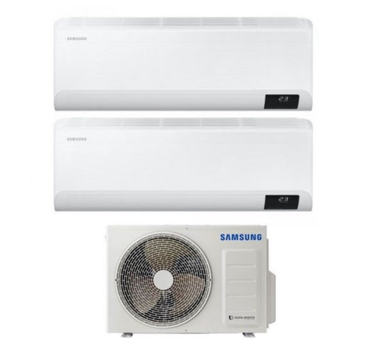 Climatizzatore Condizionatore Dual Split Inverter Samsung Serie CEBU 12000+12000 btu con AJ050TXJ2KG/EU A+++ Wi-Fi 12+12 - NOVITA'