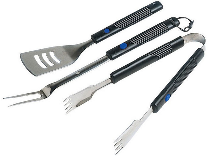 set utensili con manici allungabili per barbecue vit52222