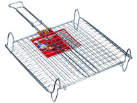 graticola tipo bombato con piedi alti cm. 27x27 cod:ferx.vit37226