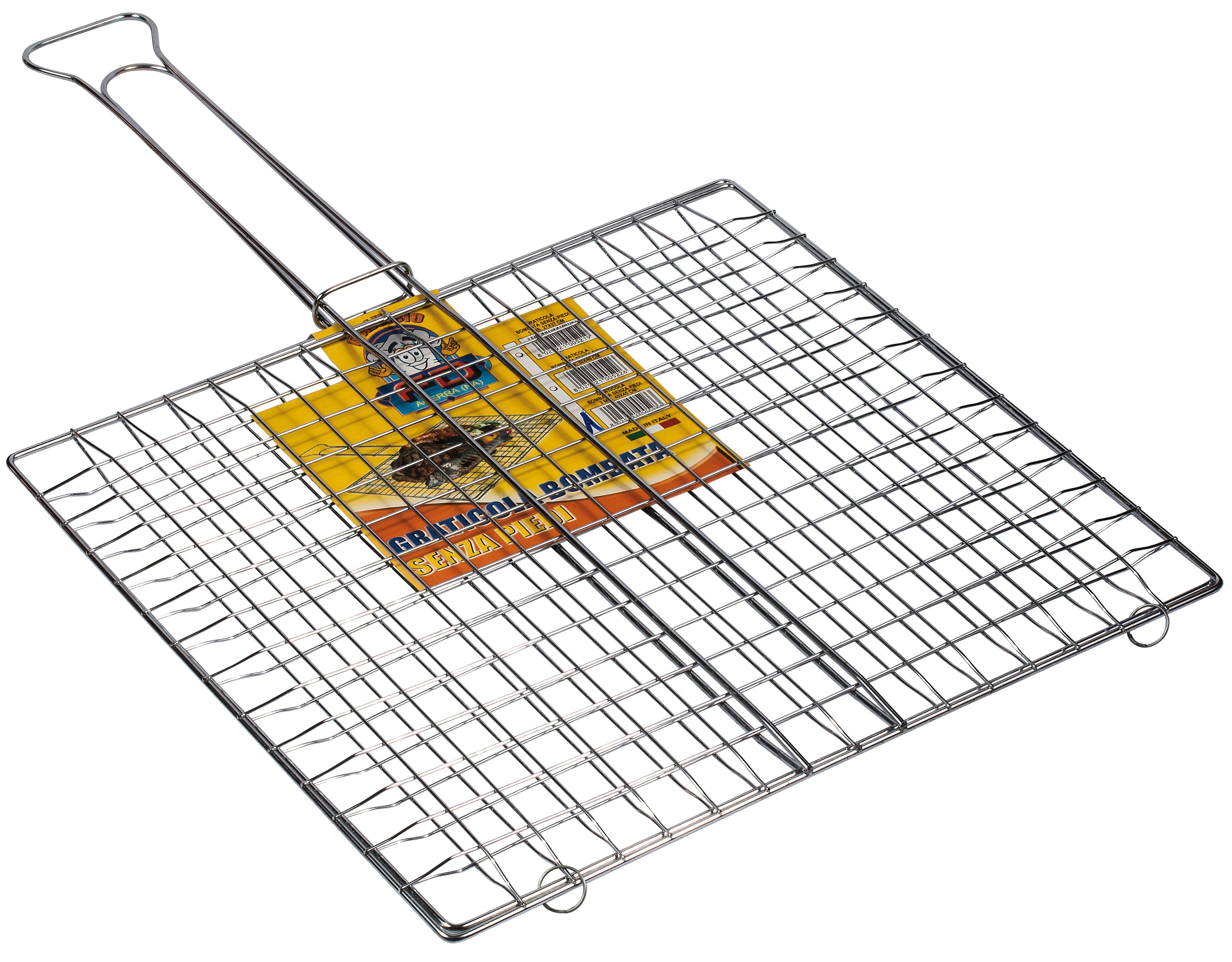 Graticola tipo bombato senza piedi  cm. 40x45 - 