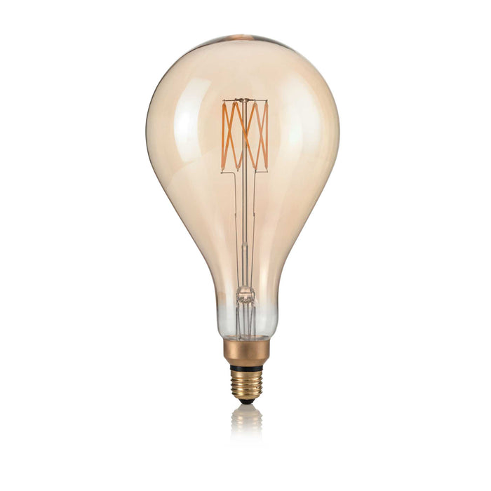 Lampadina Led Goccia E27 8 Watt 2200 K 600 Lm Vintage Ambra