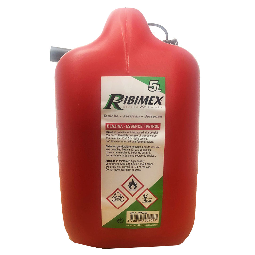 Tanica carburante omologata - Ribimex 5 litri