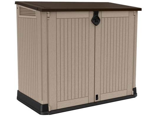 baule porta attrezzi da giardino 'store in out midi' cm. 132x71,5x113,5 h col. beige vit51583