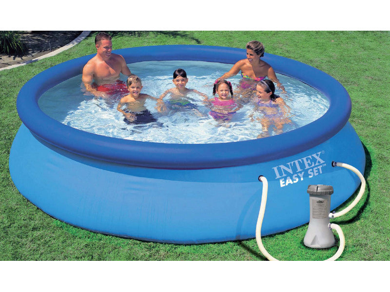 Intex piscina tonda easy set autoportante con pompa filtro  Ã˜ cm. 366x76 h - Intex