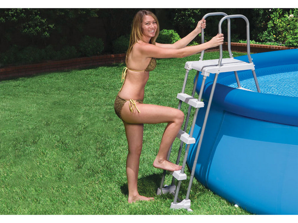 scaletta per piscina safety gradini staccabili h. max cm. 122 vit38483