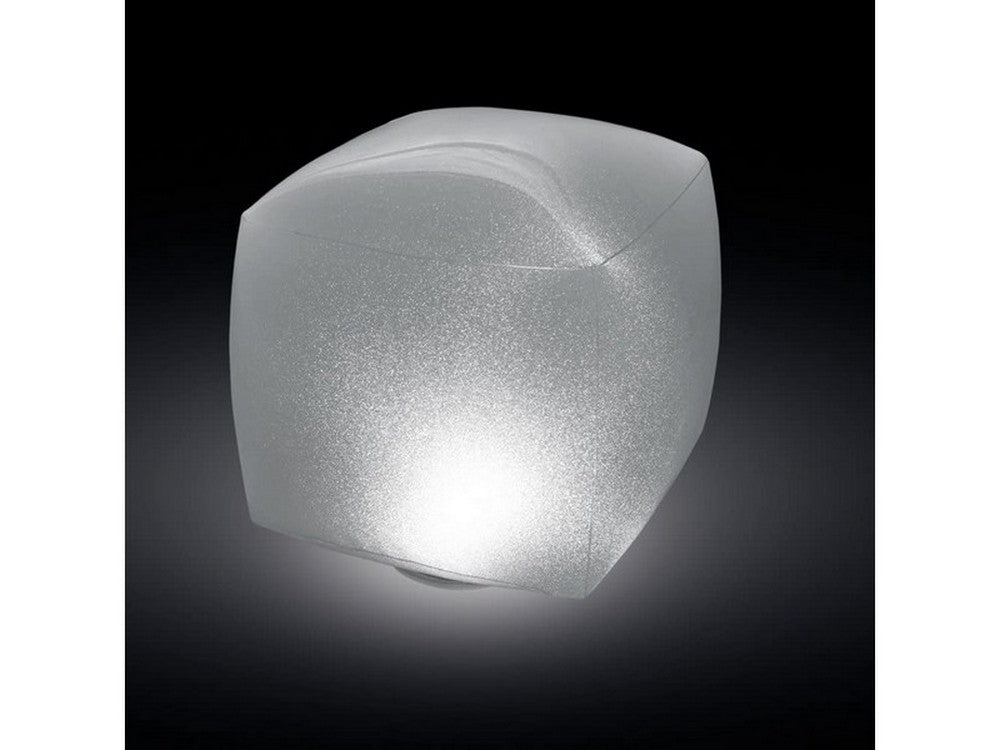 lampada a led galleggiante cube cm. 23x23x22 h vit45577