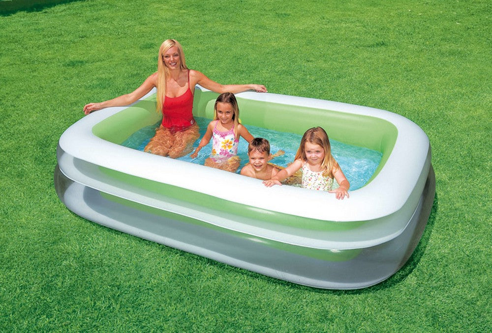 piscina gonfiabile family cm. 262x175x56 h (lt. 770) vit27278