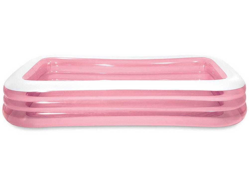 piscina gonfiabile family pink cm. 305x183x56 h (lt. 1.020) vit51270