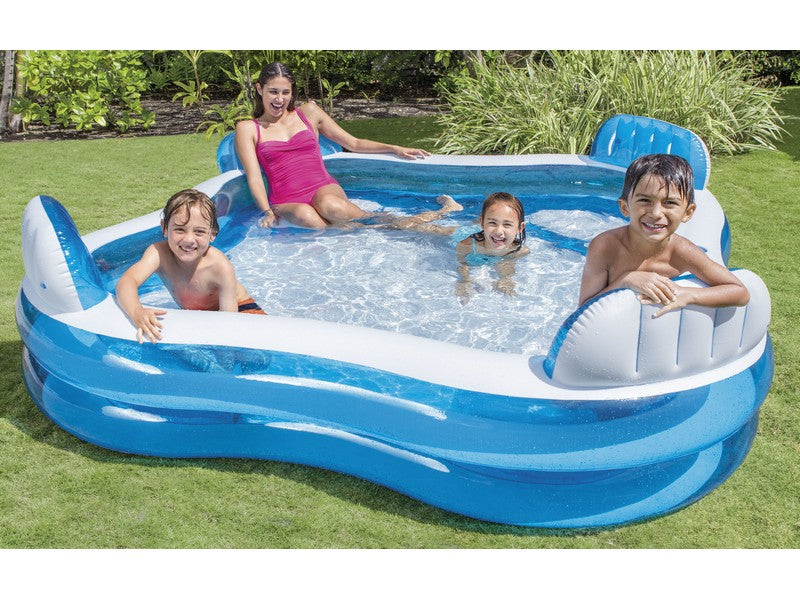 Intex piscina quadrata family  cm. 229x229x66 h (lt. 990) - Intex