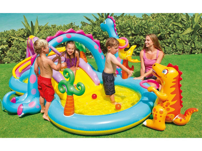 Intex play center dinoland cm. 302x229x112 h (lt. 290) - Intex