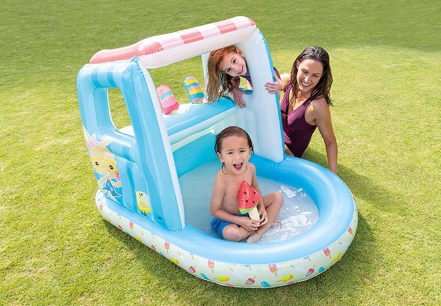 Intex piscina gonfiabile ice cream cm. 127x102x99 h (lt. 60) - Intex