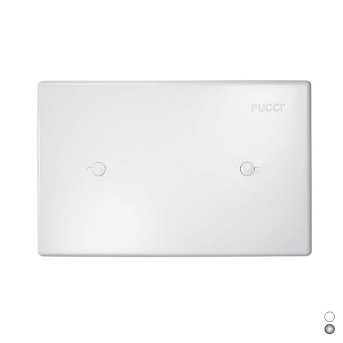 PLACCA DI COPERTURA PER CASSETTA INCASSO PUCCI PNEU MOD.2011 Bianca PUCCI