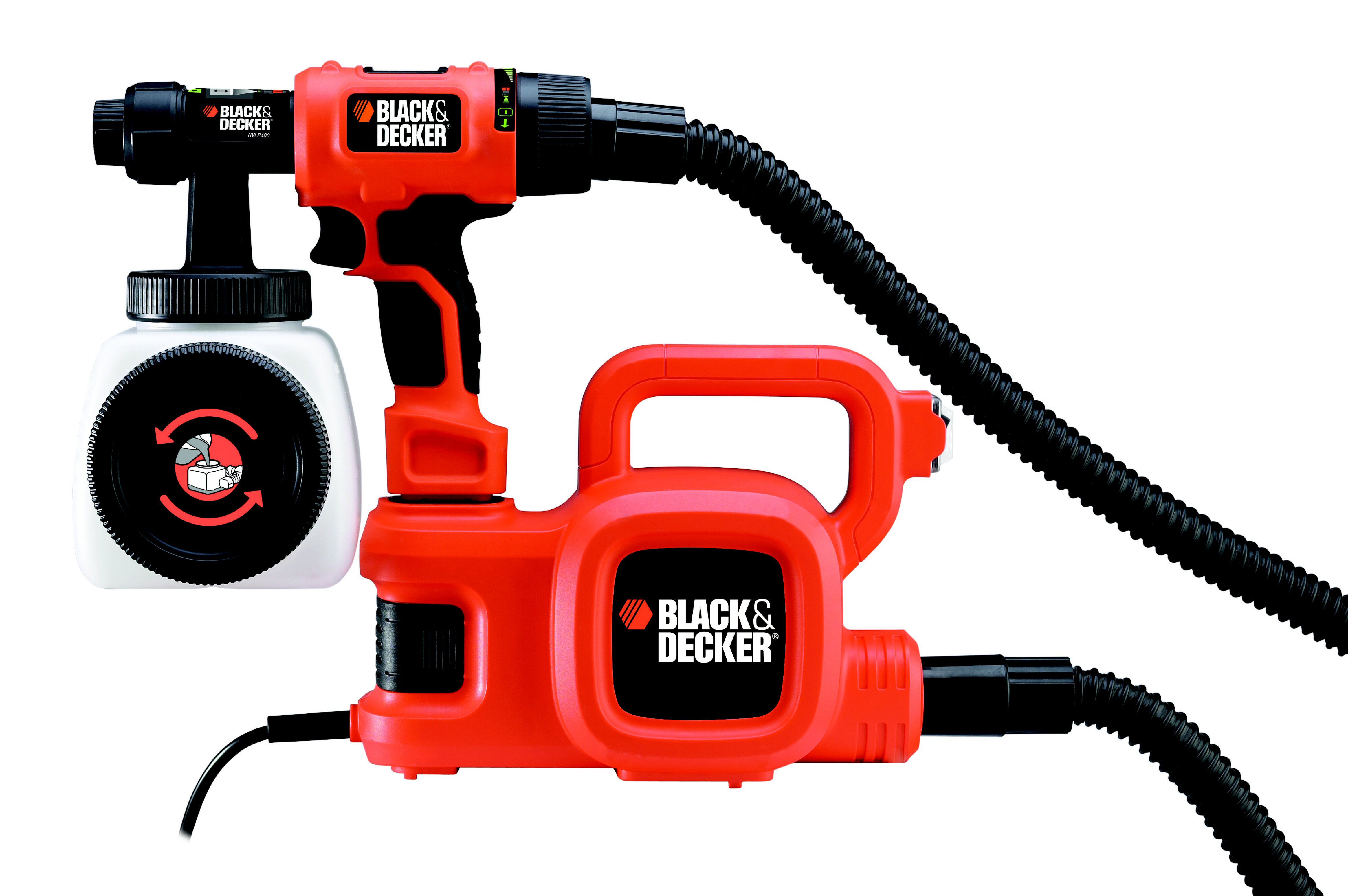 PISTOLA A SPRUZZO B+D  MOD.HVLP400C Black+Decker PZ 1,0