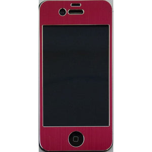 Pellicola in alluminio per iPhone 4 e 4s - Rosso