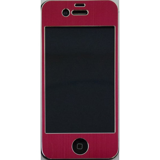 Pellicola in alluminio per iPhone 4 e 4s - Rosso