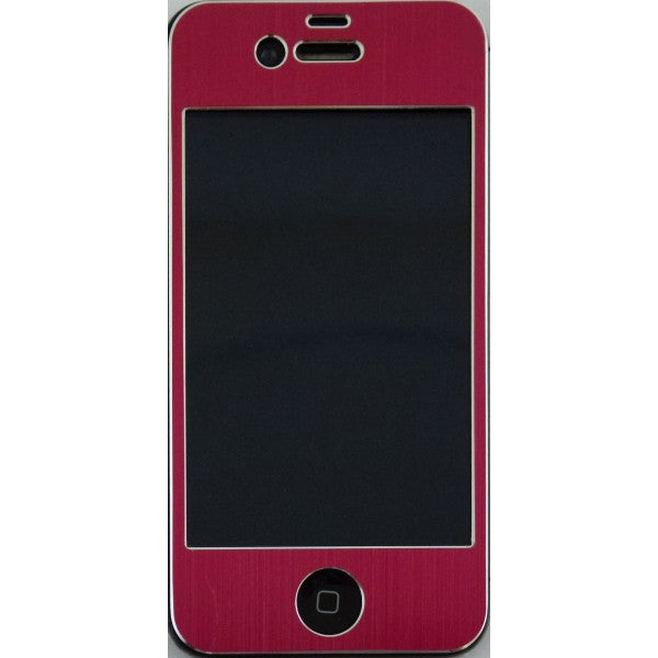 Pellicola in alluminio per iPhone 4 e 4s - Rosso