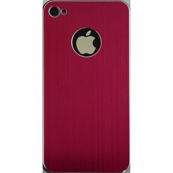 Pellicola in alluminio per iPhone 4 e 4s - Rosso