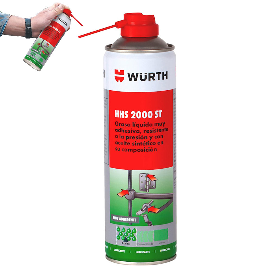 Grasso lubrificante universale adesivo 500 ml - Wurth HHS 2000 ST