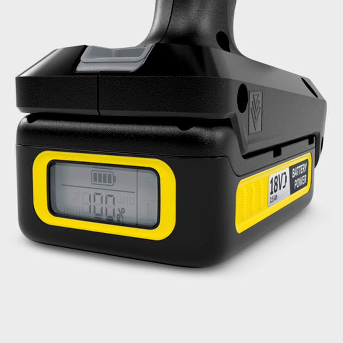 KARCHER Idropistola KHB 6 Battery (idropistola 18V) - Piattaforma batteria: Piattaforma Battery Power+ 18 V  - Pressione: max. 24 bar - Portata: max. 200 l/h