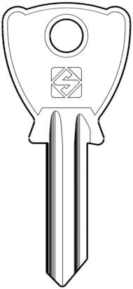 CHIAVI SILCA PROFILO BE203 ASC           GR.2  PZ 20,0