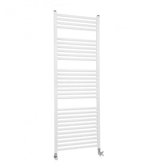 Termoarredo Scaldasalviette in alluminio Bianco modello Cool - Dritto - H (mm) 858 - Interasse (mm) 500 - 16 Tubi