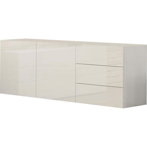 Madia 2 ante 3 cassetti per Soggiorno Moderna 170x40x35,2cm - NEXUS