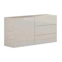 Madia 2 ante e 3 cassetti per Soggiorno Moderna 110x40x35,2cm - NEXUS