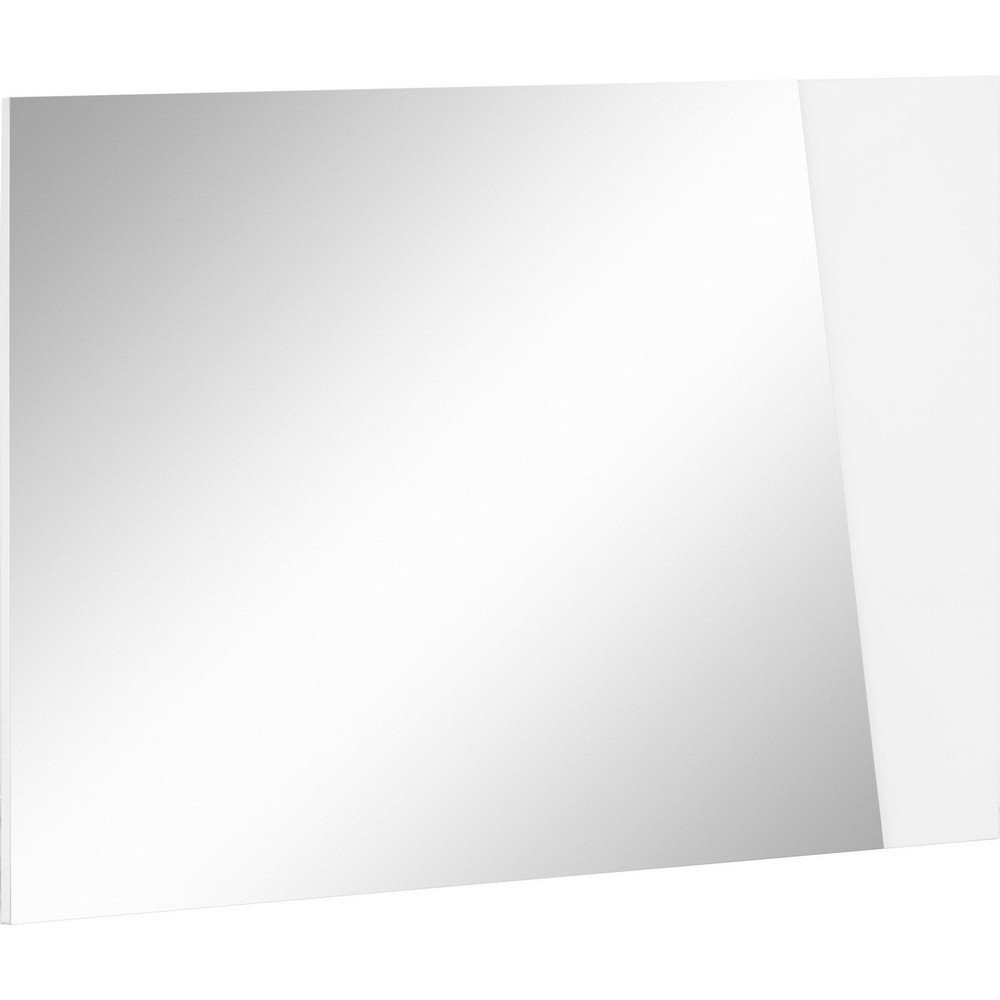 Specchio Moderno per Ingresso E Camera Da Letto 80x2x60cm - GALAXIA Colore: bianco laccato lucido