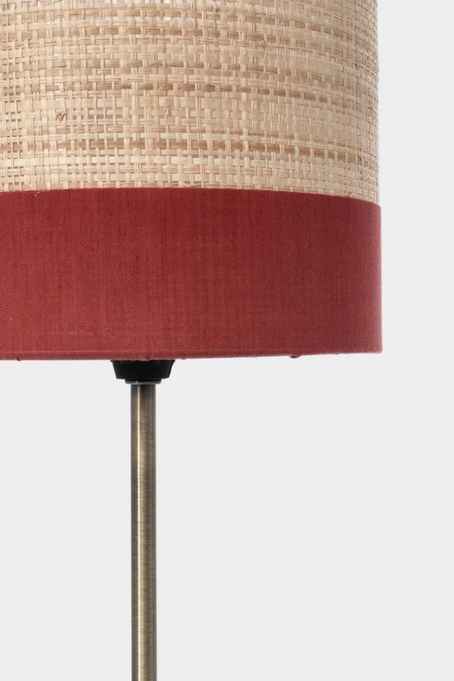 Lampada da tavolo H40 - AYLEN Colore: Rosso