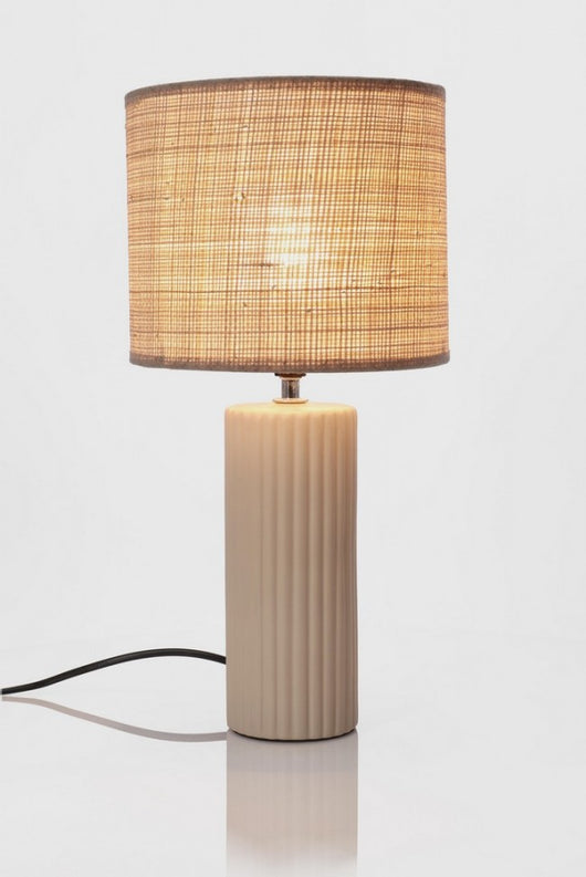 Lampada da tavolo - ADHARA Colore: Beige