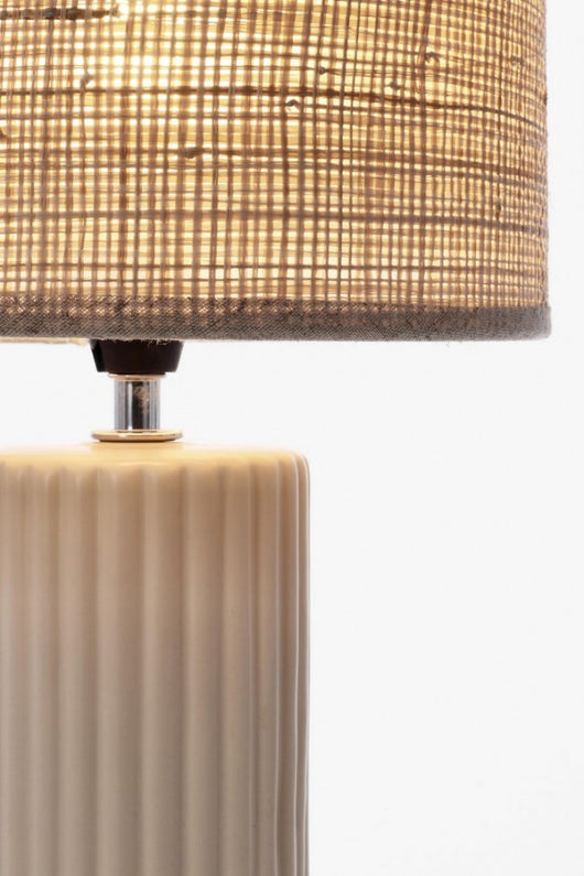 Lampada da tavolo - ADHARA Colore: Beige