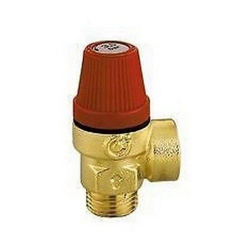 Valvola Di Sicurezza Ordinaria, Attacchi Mf 1/2" 3 Bar CALEFFI 312430