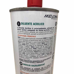 Diluente acrilico 1 lt - Multichimica