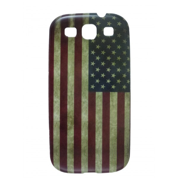 Bandiera America USA RetrÃƒÂ² - Custodia Samsung Galaxy S3 - i9300