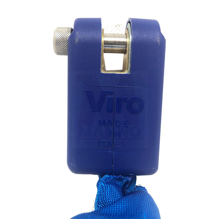 Lucchetto con catena e cover di protezione 1.2 mt - Viro Supermorso