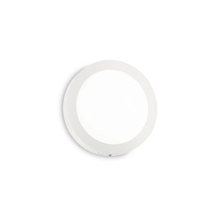 Applique Moderna Round Universal Alluminio-Plastiche Bianco Led 19W 3000K D22