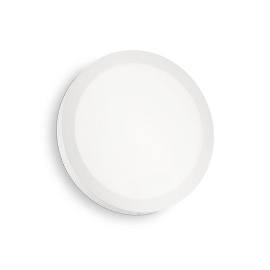 Applique Moderna Round Universal Alluminio-Plastiche Bianco Led 25W 3000K D30