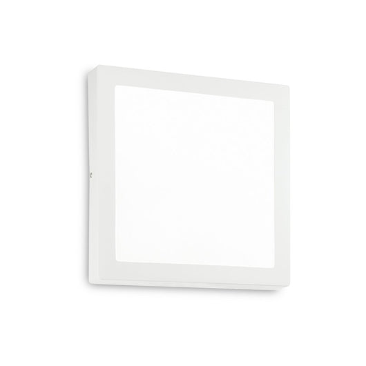 Applique Moderna Square Universal Alluminio-Plastiche Bianco Led 25W 3000K D30