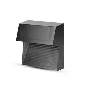 Faretti Segnapasso Led 3W da incasso per esterno Step Light Black Body Corro Square IP65 3000K