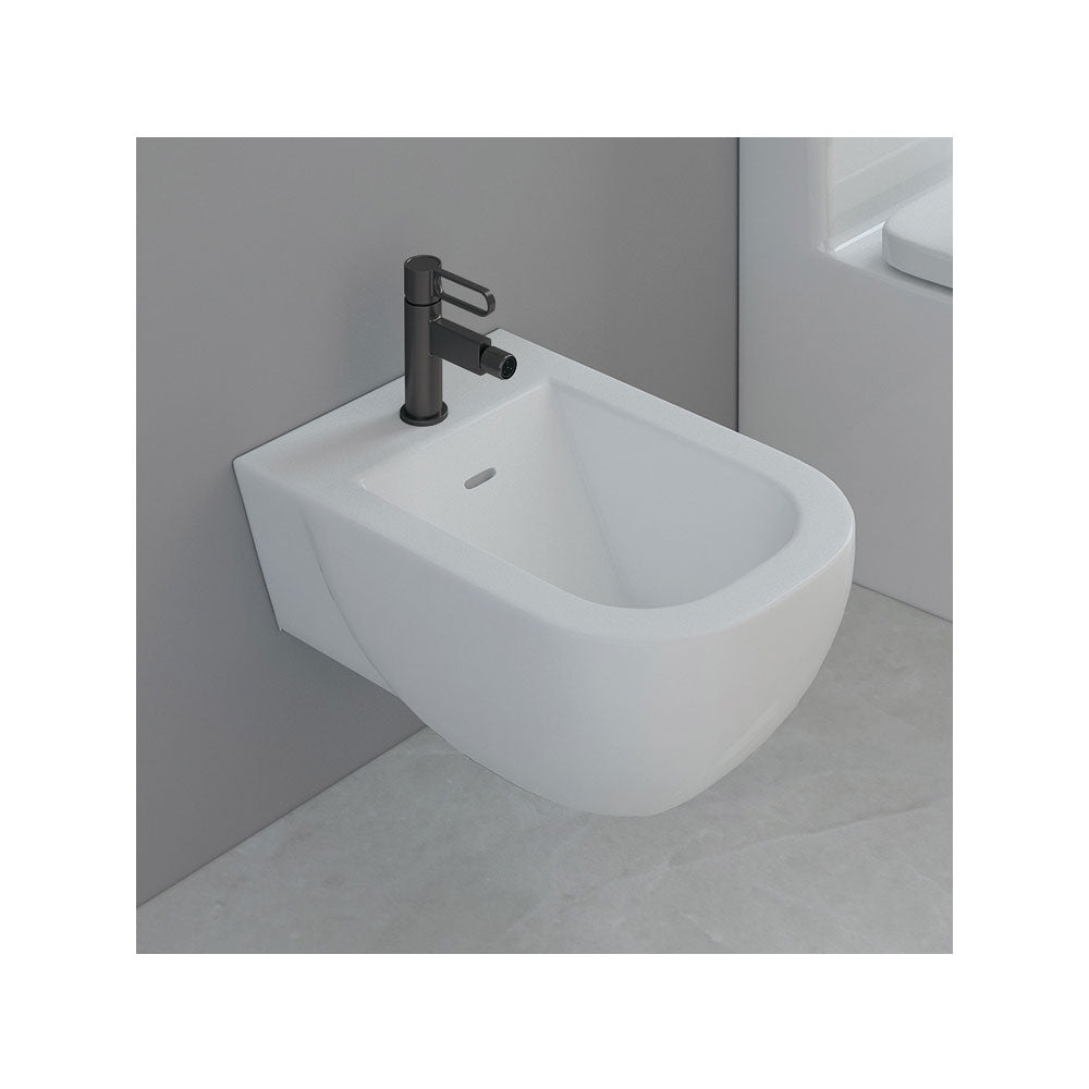 Miscelatore per bidet, in ottone della serie Dior by GME - Titanio