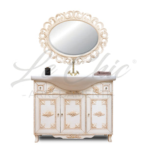 Arredo bagno RAFFAELLO avorio decapè 105 cm