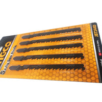 Set lame legno seghetto alternativo 5 pz - Ingco JBT244D