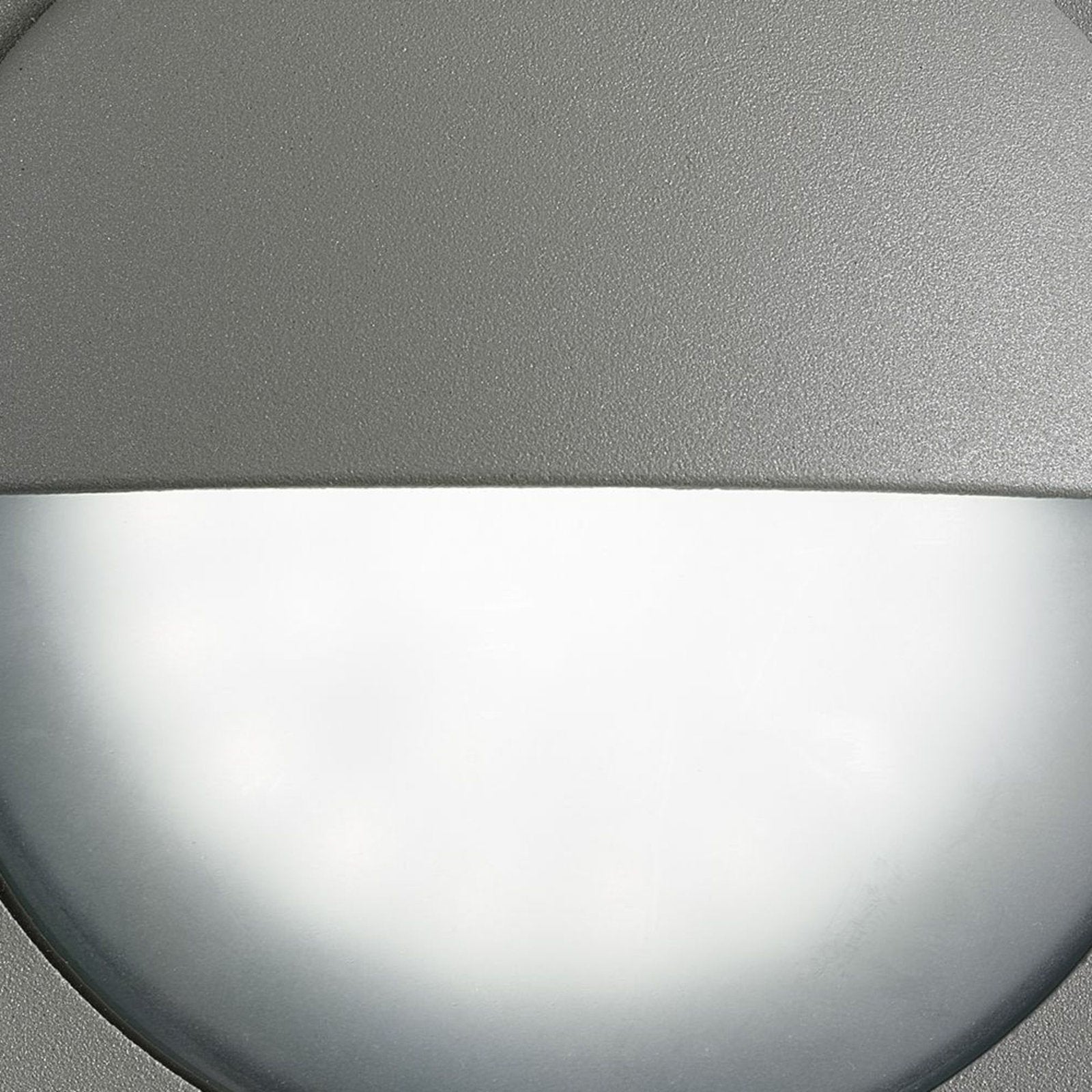 Applique Da Esterno Bangor Alluminio Grigio Policarbonato Led 3W 4000K